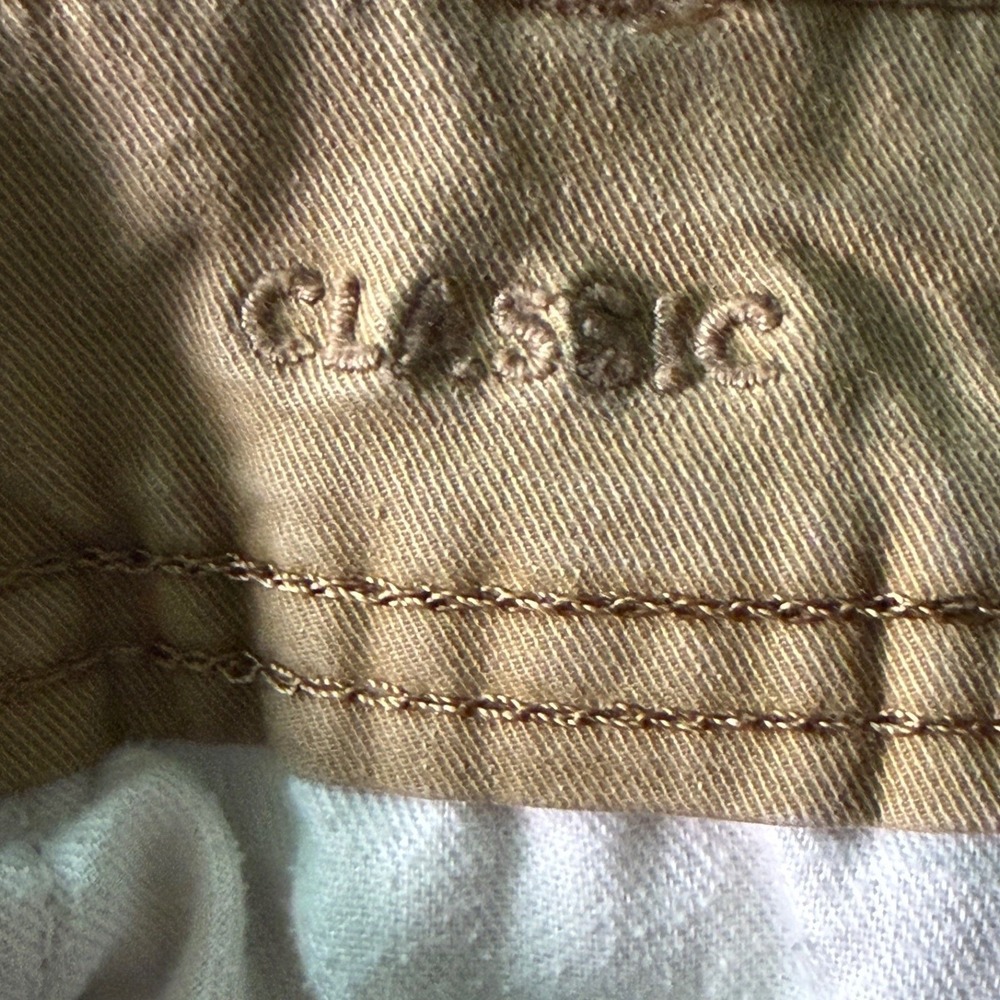 American Eagle Cargo Shorts Mens 33 Classic Flex Khaki Tan Utility EUC - Picture 5 of 6